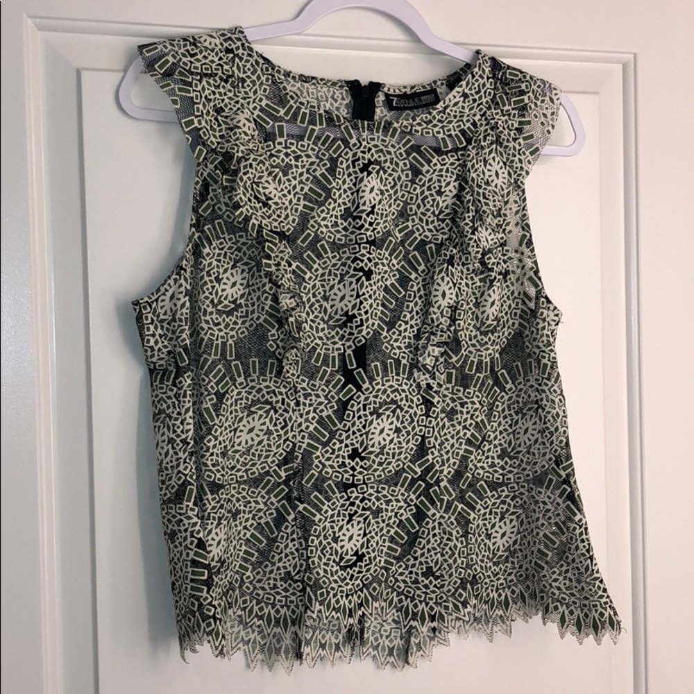New York & Company lace shirt